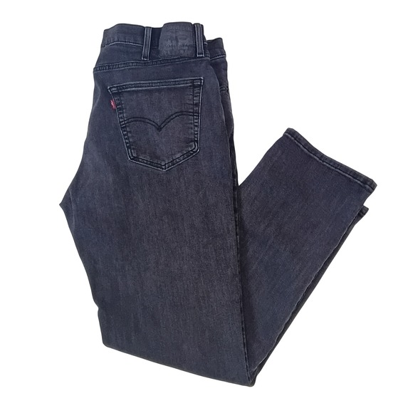 Levi's Other - Levis 541 Jeans Mens 38x34 fits 38x32 Black Athletic Fit Dark Wash Jeans